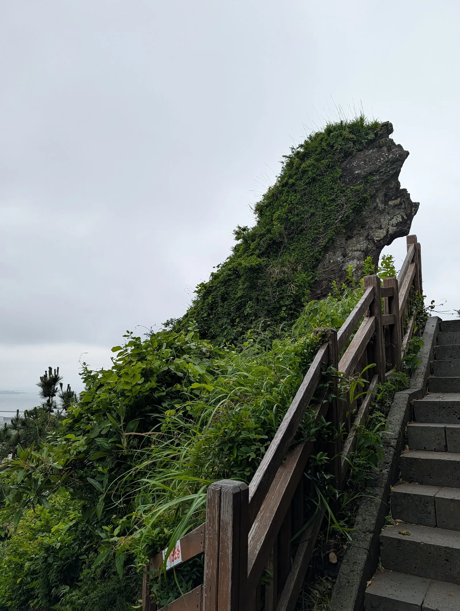 El cráter de Seongsan Ilchulbong, el pico del amanecer